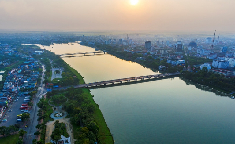 Sông Hương là trục cảnh quan đô thị