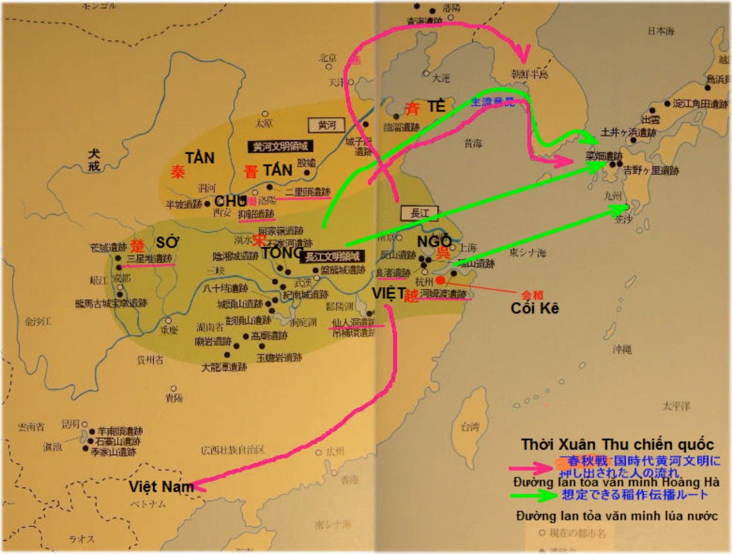 Nhìn lại lịch sử Bách Việt và quá trình Hán hóa Bách Việt - Kinh Tế Chính Trị - THƯ VIỆN HOA SEN